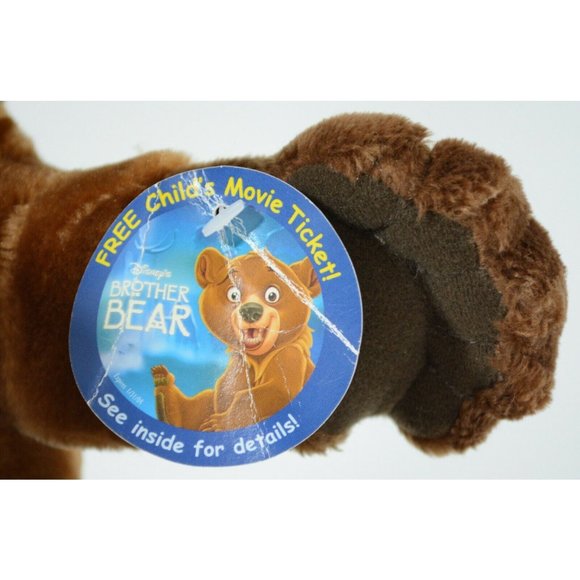 Disney Hasbro Brother Bear Tumble N Laugh Koda 13" Talking Plush Interactive Toy - Picture 6 of 12